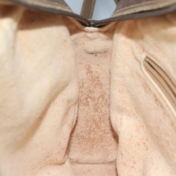 GUCCI GG Supreme Web Sherry Line Shoulder Bag PVC Beige 56 02 088 Auth 111361 - Picture 11 of 16